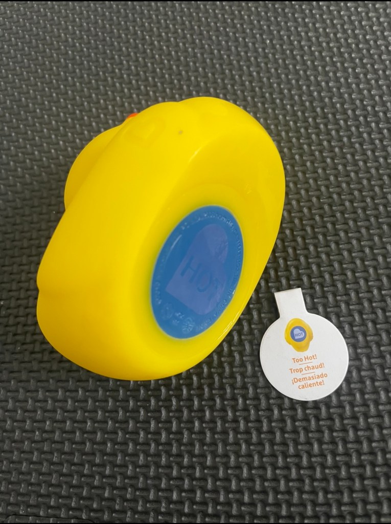 Munchkin "White Hot Bath Ducky" Rubber Duck š¤š