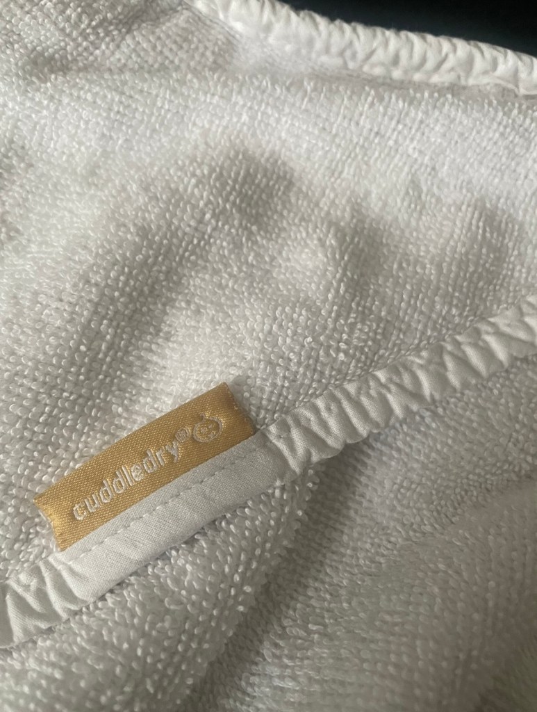 Cuddledry: The Hands-Free Baby Towel