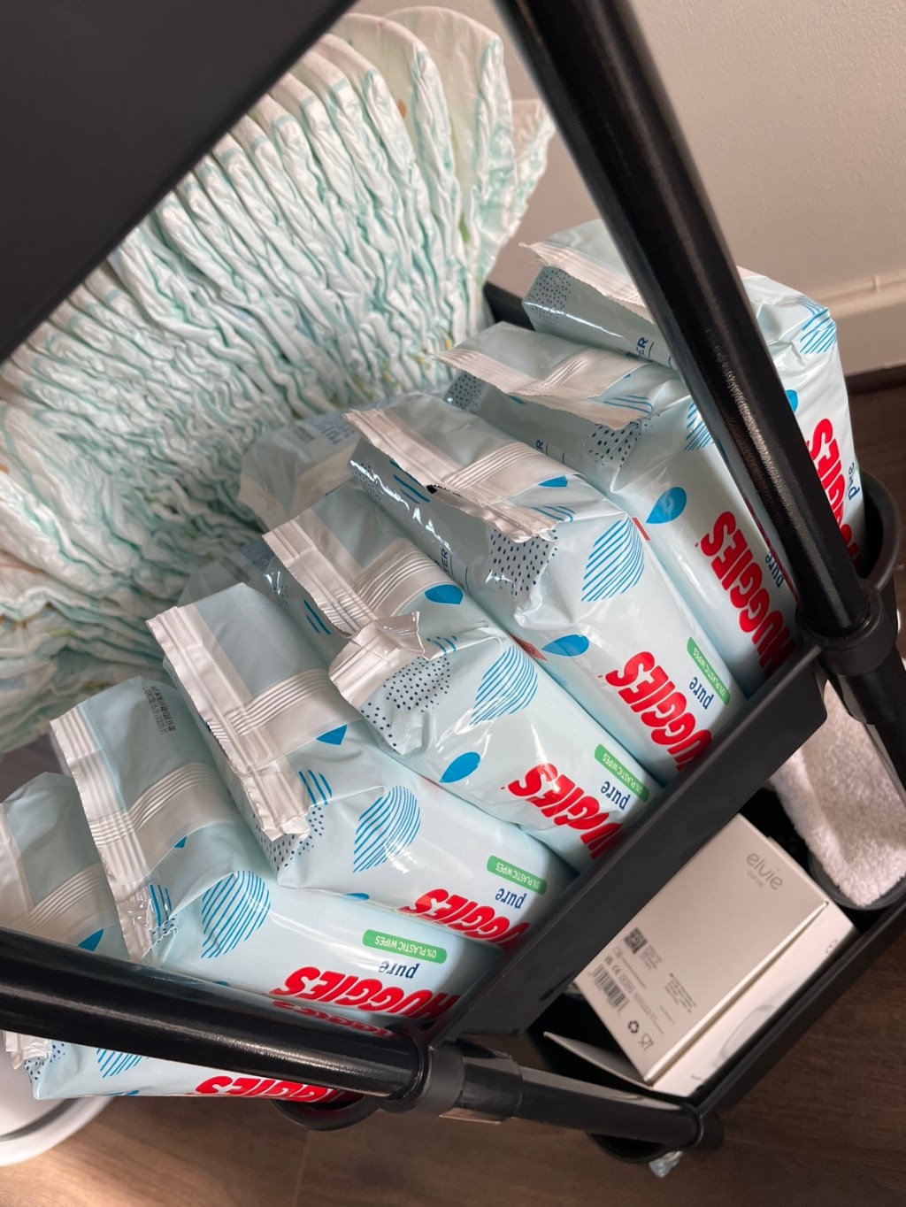 Nappy Management: Nappy and Wipes Trolley&nbsp;Cart