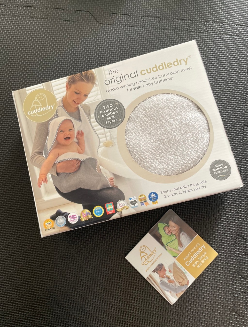 Cuddledry: The Hands-Free Baby&nbsp;Towel