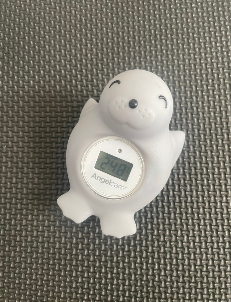 Angelcare Happy Seal Baby Bath & Room Thermometer 🦭🛁🌡