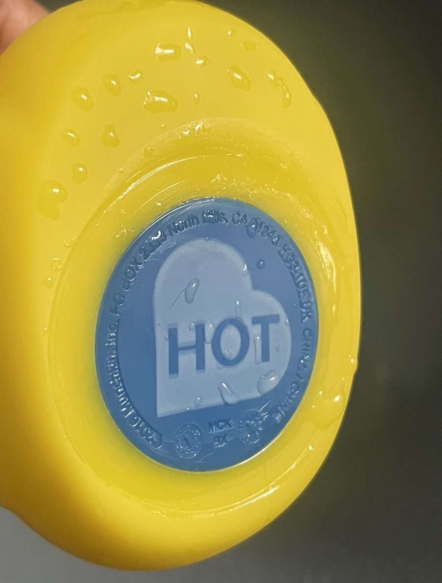 Munchkin "White Hot Bath Ducky" Rubber Duck š¤š