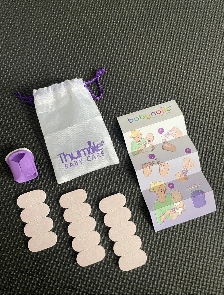 The Thumble, the wearable baby file.